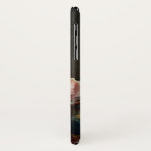 Marie Antoinette met een roze pioen Case-Mate iPhone Case (Achterkant/links)