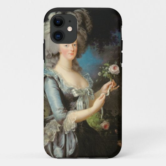 Marie Antoinette met Roos 1783 Case-Mate iPhone Case (Achterkant)