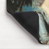 Marie Antoinette met Roos 1783 Muismat (Hoek)