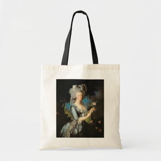 Marie Antoinette met Roos 1783 Tote Bag (Voorkant)