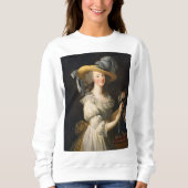Marie Antoinette met roze sweatshirt (Voorkant)