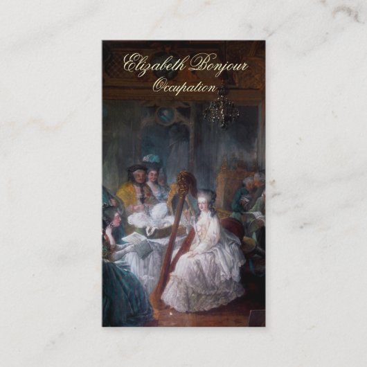 Marie Antoinette Mode ~ Visitekaartje (Voorkant)