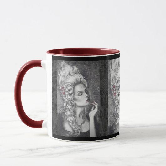 Marie Antoinette Mok Rococo Mok Gothische Mok (Links)