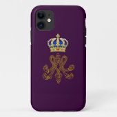 Marie Antoinette Monogram Case-Mate iPhone Case (Achterkant)