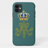 Marie Antoinette Monogram Case-Mate iPhone Case (Achterkant)