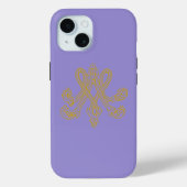 Marie Antoinette Monogram Lavender Case-Mate iPhone Case (Achterkant)