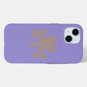 Marie Antoinette Monogram Lavender Case-Mate iPhone Case (Achterkant (horizontaal))