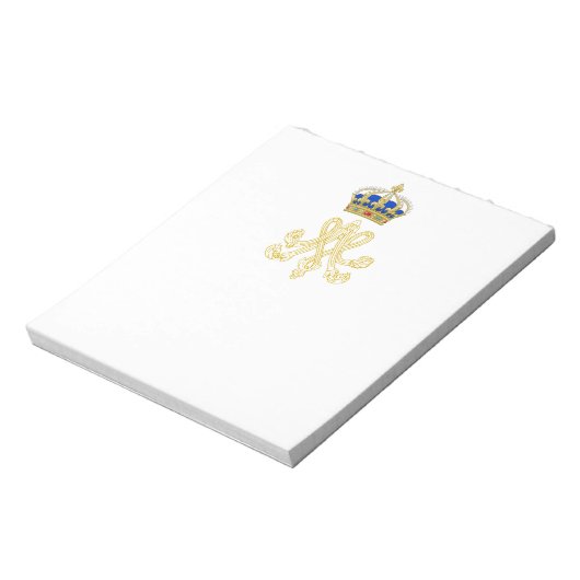 Marie Antoinette Monogram Notitieblok (Linkerzijde)