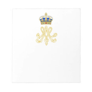 Marie Antoinette Monogram Notitieblok