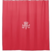 Marie Antoinette – Monogramm – Monogram initial Douchegordijn (Voorkant)