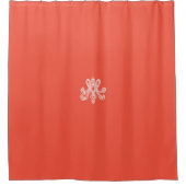 Marie Antoinette – Monogramm – Monogram initial Douchegordijn (Voorkant)