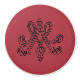 Marie Antoinette – Monogramm – Monogram initial Keramische Knop