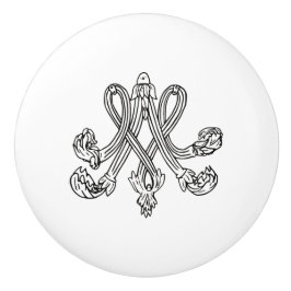 Marie Antoinette – Monogramm – Monogram initial Keramische Knop