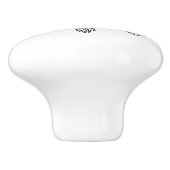 Marie Antoinette – Monogramm – Monogram initial Keramische Knop (Zijkant)