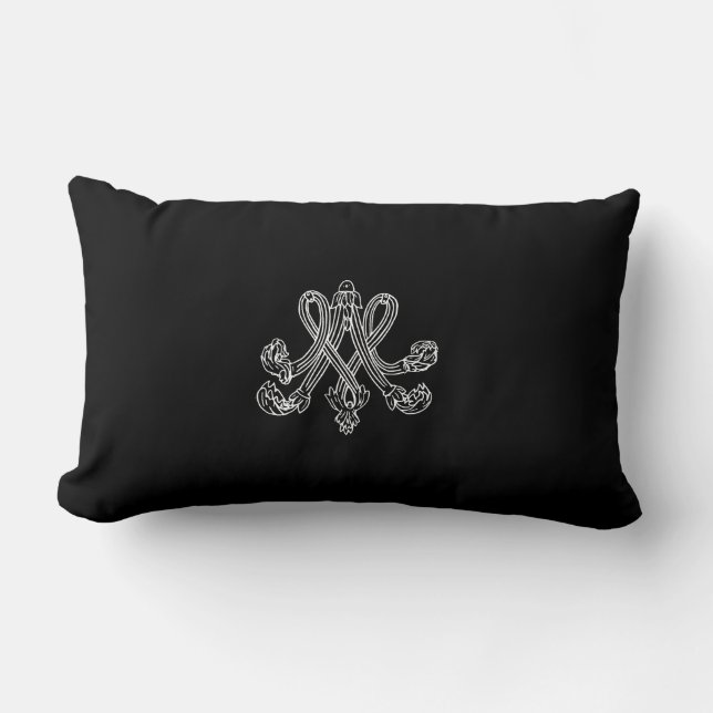 Marie Antoinette – Monogramm – Monogram initials Kussen (Voorkant)