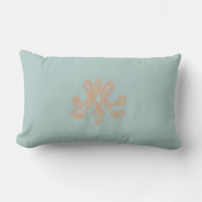 Marie Antoinette – Monogramm – Monogram initials Kussen (Voorkant)