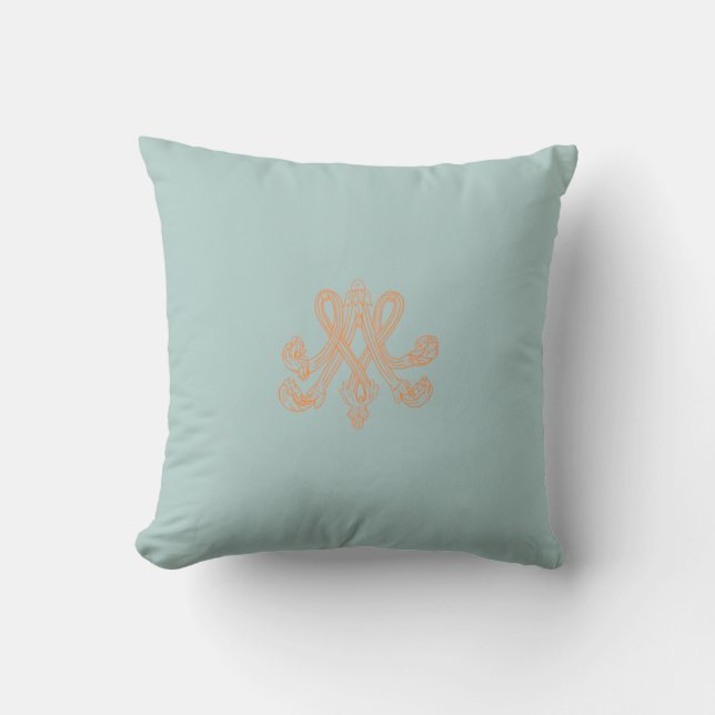 Marie Antoinette – Monogramm – Monogram initials Kussen (Voorkant)