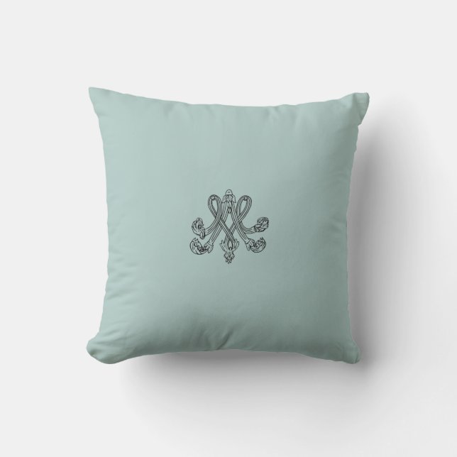 Marie Antoinette – Monogramm – Monogram initials Kussen (Voorkant)