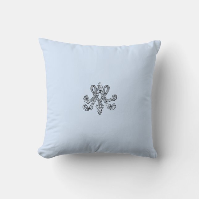 Marie Antoinette – Monogramm – Monogram initials Kussen (Voorkant)