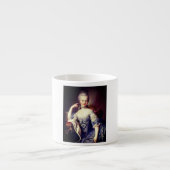 Marie Antoinette Monogramm– Royal Monogram Espresso Kop (Voorkant)
