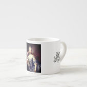 Marie Antoinette Monogramm– Royal Monogram Espresso Kop (Voorkant rechts)
