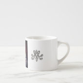 Marie Antoinette Monogramm– Royal Monogram Espresso Kop (Rechts)