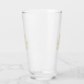 Marie Antoinette – Monogramm – Royal Monogram Glas (Links)
