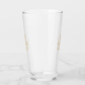 Marie Antoinette – Monogramm – Royal Monogram Glas (Rechts)
