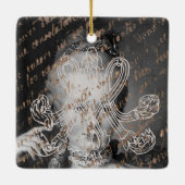 Marie Antoinette – Monogramm – Royal Monogram Keramisch Ornament (Achterkant)