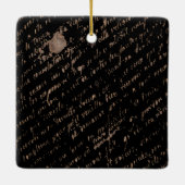 Marie Antoinette - Monogramm - Royal Monogram Keramisch Ornament (Achterkant)