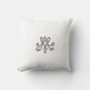 Marie Antoinette - Monogramm - Royal Monogram Kussen