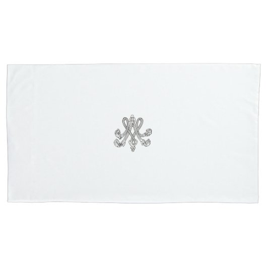Marie Antoinette - Monogramm - Royal Monogram Kussensloop (Voorkant)