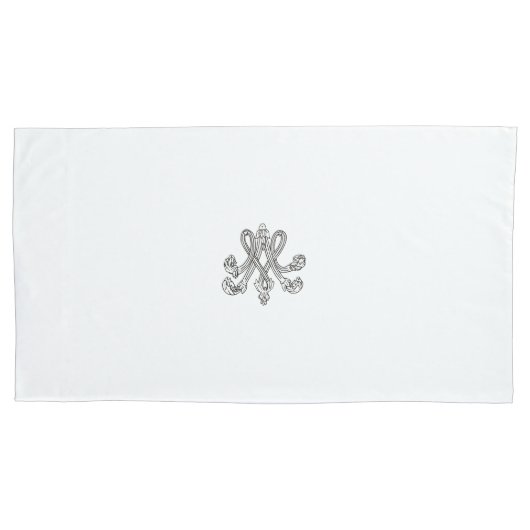 Marie Antoinette - Monogramm - Royal Monogram Kussensloop (Voorkant)