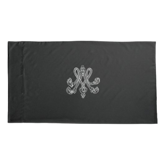 Marie Antoinette – Monogramm – Royal Monogram Kussensloop (Achterkant)