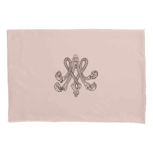 Marie Antoinette – Monogramm – Royal Monogram Kussensloop (Voorkant)