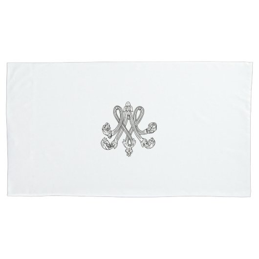 Marie Antoinette – Monogramm – Royal Monogram Kussensloop (Voorkant)