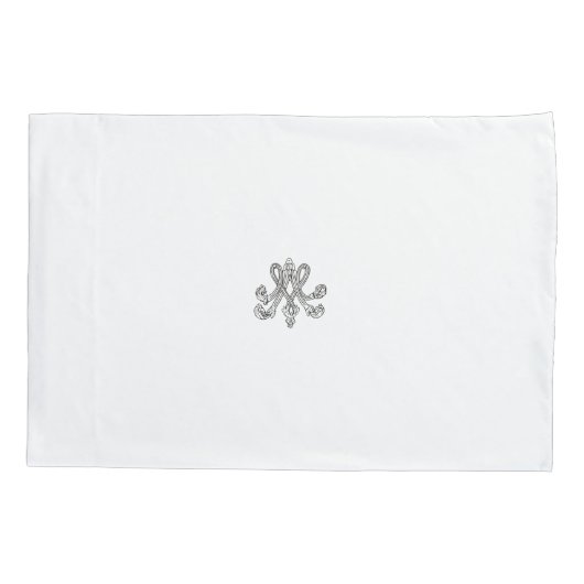 Marie Antoinette – Monogramm – Royal Monogram Kussensloop (Achterkant)