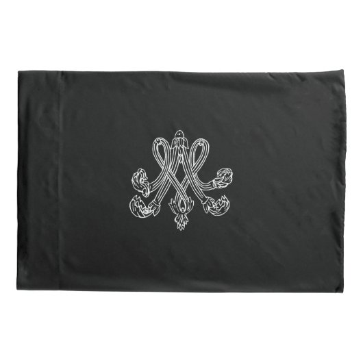 Marie Antoinette – Monogramm – Royal Monogram Kussensloop (Achterkant)