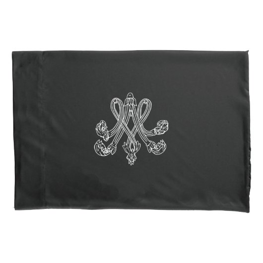 Marie Antoinette – Monogramm – Royal Monogram Kussensloop (Voorkant)