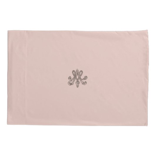 Marie Antoinette – Monogramm – Royal Monogram Kussensloop (Achterkant)