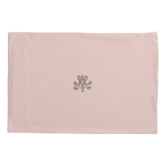 Marie Antoinette – Monogramm – Royal Monogram Kussensloop (Achterkant)