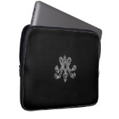 Marie Antoinette - Monogramm - Royal Monogram Laptop Sleeve (Voorkant Rechts)