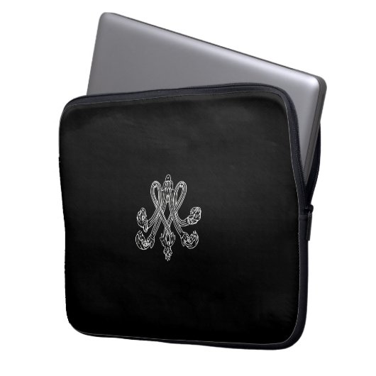 Marie Antoinette - Monogramm - Royal Monogram Laptop Sleeve (Voorkant Links)