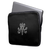 Marie Antoinette - Monogramm - Royal Monogram Laptop Sleeve (Voorkant Links)