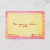 Marie Antoinette op de Visitekaartjes van Sunset (Achterkant)