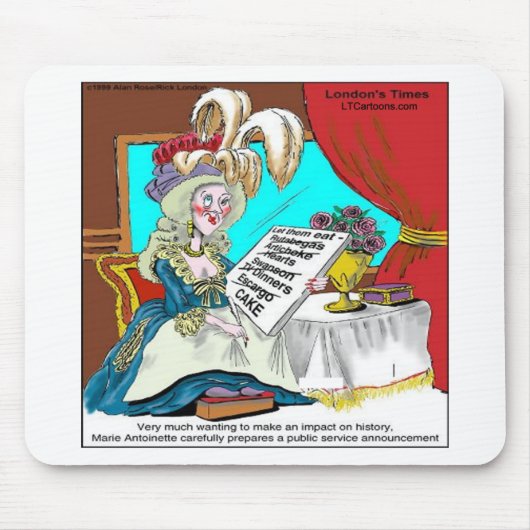 Marie Antoinette Openbare Dienst Mededeling Grappi Muismat (Voorkant)