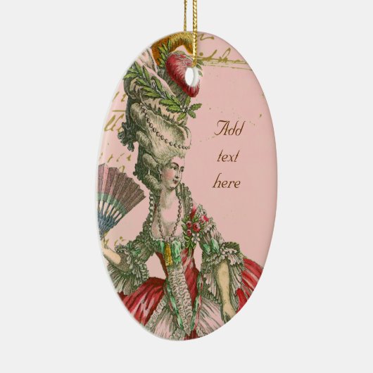 Marie Antoinette Ornament (Rechts)