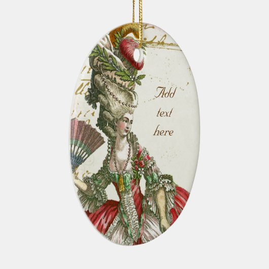 Marie Antoinette Ornament (Rechts)