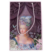 Marie Antoinette Paarse Floral Medium Cadeauzakje (Voorkant)