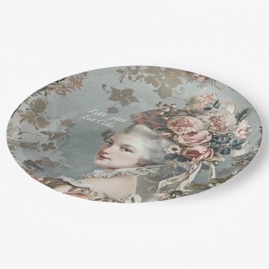 Marie Antoinette Paper-Bord Papieren Bordje (Gekanteld)